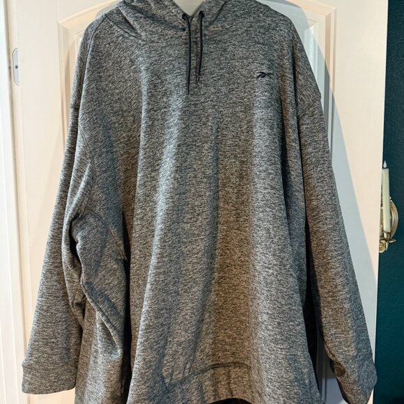 Grey Reebok SpeedWick Performance Hoodie Size 6XL (Never Worn) - Picture 1 of 4